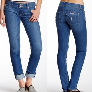 HUDSON JEANS Collin Flap Skinny Jeans - Size 30